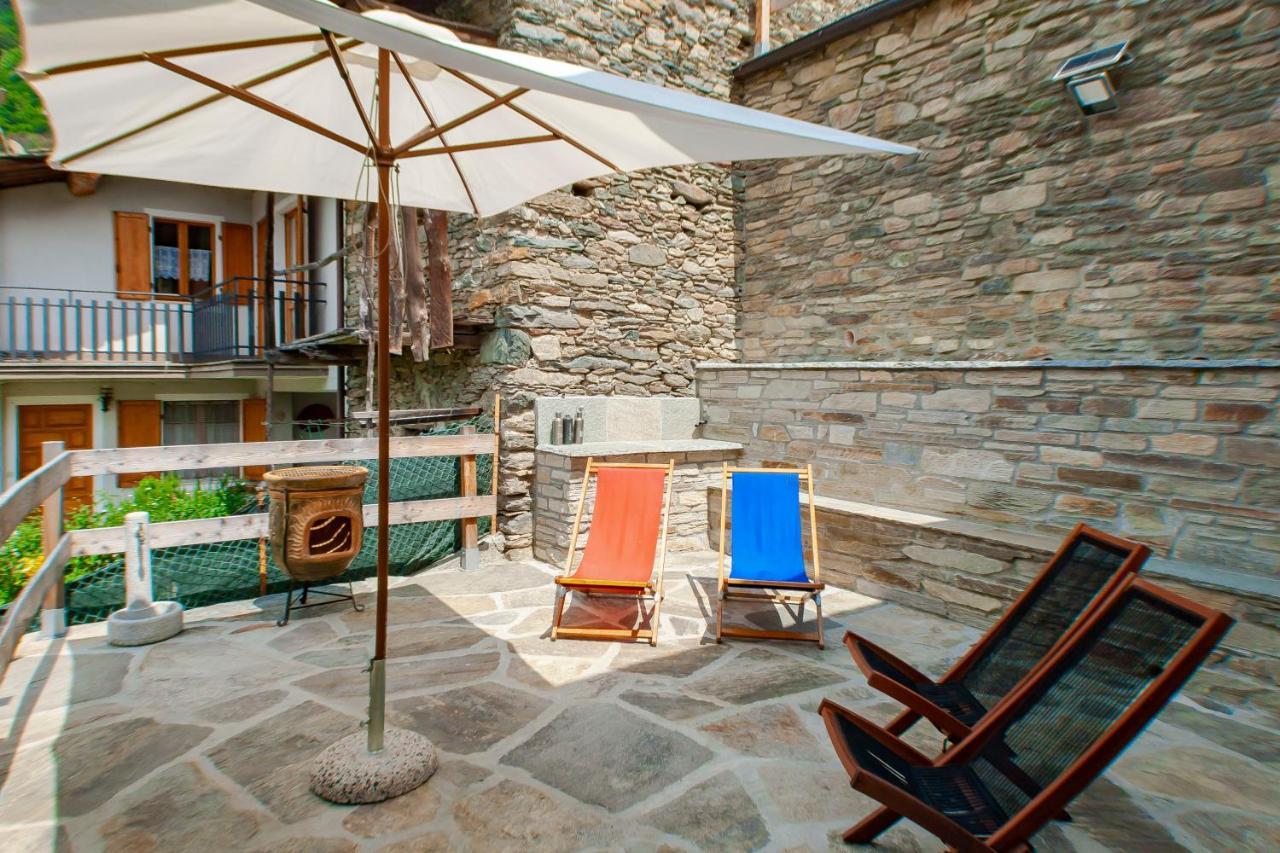 Allo Villo Lovely Apartment Ostana Esterno foto